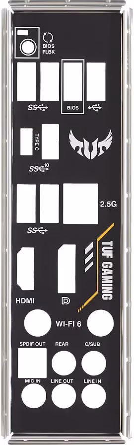 ASUS TUF GAMING B550-PLUS WIFI II B550 AM4 ATX WiFi 6  image 5