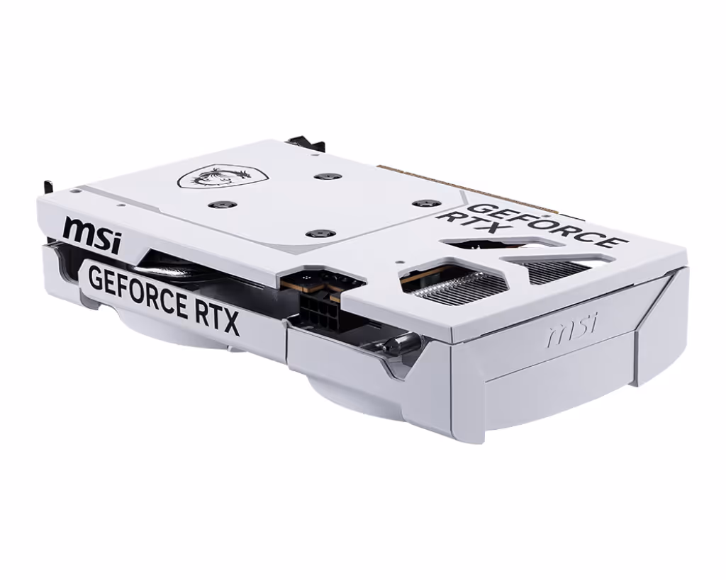 msi GeForce RTX 5060 VENTUS 2X OC 8 Go GDDR7 Reflex 2 RTX Blanc image 3