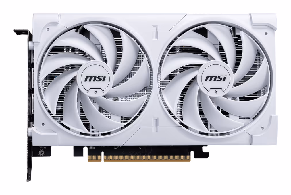 msi GeForce RTX 5060 VENTUS 2X OC 8 Go GDDR7 Reflex 2 RTX Blanc image 2