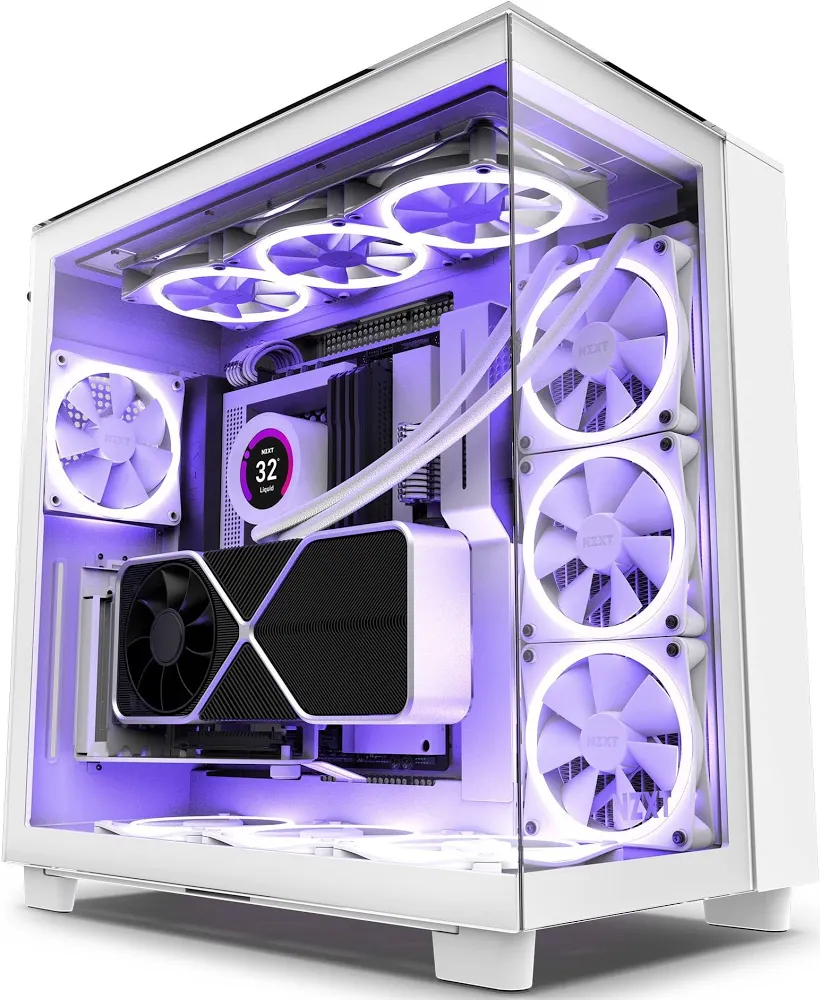 NZXT Vertical Mount Kit White - vue 2