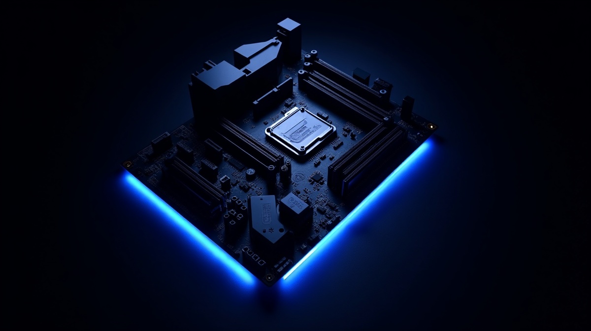 Vue d ensemble carte mere Intel LGA1851 chipsets Z890 B860 2026