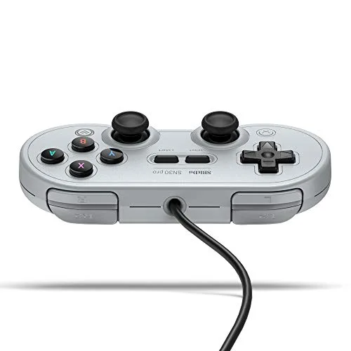 8BitDo SN30 Pro USB Gris Manette Switch PC - vue 5