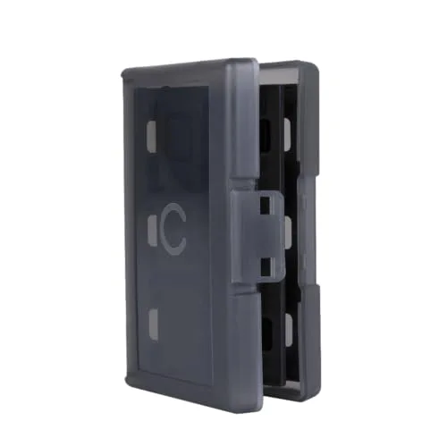 Boîtier de protection et transport - KONIX - Pour cartouches de jeux Nintendo Switch 2 - Antichoc - 24 rangements - Noir - vue 2