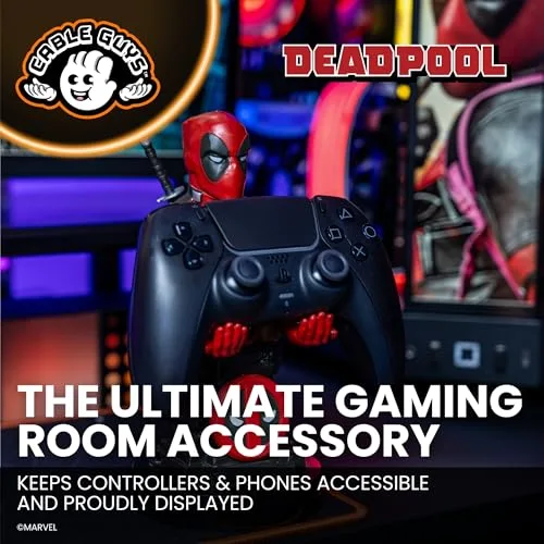 Câble de jeu Guy Deadpool Base de chargement PS4/Xbox/Switch - vue 3