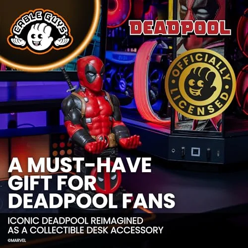 Câble de jeu Guy Deadpool Base de chargement PS4/Xbox/Switch - vue 5