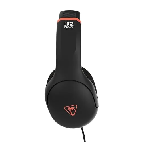 Casque de gaming filaire - TURTLE BEACH® - Airlite™ Fit - Nintendo Switch™ 2 - Charcoal Black - vue 3