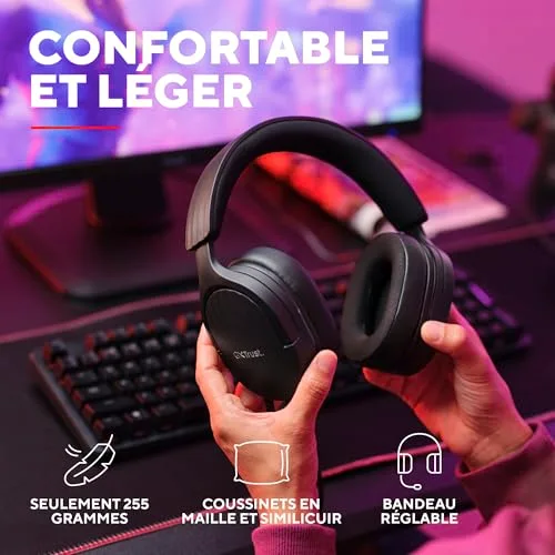 Casque Gamer Filaire - Trust Gaming - GXT 489 Fayzo - 85% Plastiques Recyclés - Compatible PS5 Xbox PC - vue 5