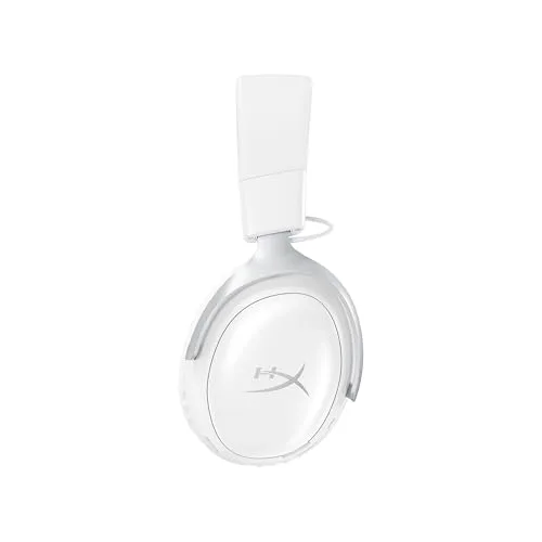 Casque Gamer Sans Fil HyperX Cloud III S Wireless blanc pour PC Mac PS5 mobiles Switch avec adaptateur USB-C vers USB-A - vue 9