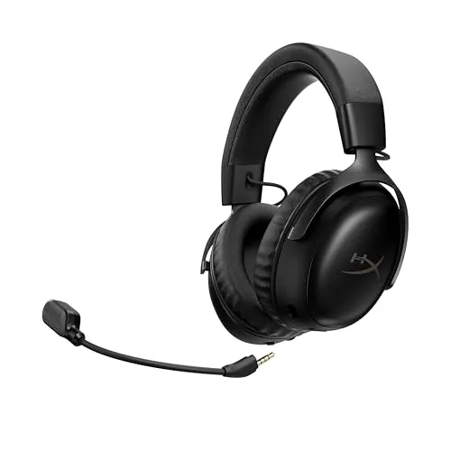 Casque Gamer Sans Fil HyperX Cloud III S Wireless noir pour PC Mac PS5 Mobile Switch.avec adaptateur USB-C vers USB-A - vue 8
