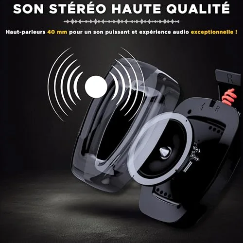 Casque Gamer sans fil - The G-Lab - KORP PLATIINIUM - Microphone - PC/PS4 / Xbox One - Noir - vue 4
