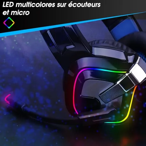 Casque Gaming August EPG100 - vue 3