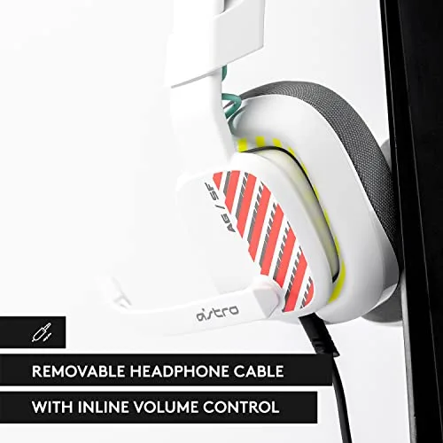 Casque Gaming Filaire ASTRO A10 2e génération avec micro compatible PlayStation PC Blanc - vue 4