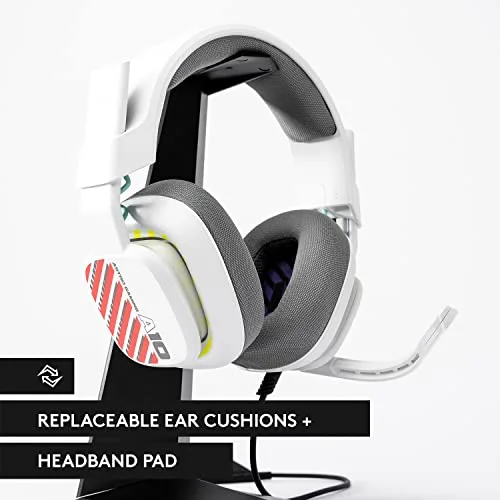 Casque Gaming Filaire ASTRO A10 2e génération avec micro compatible PlayStation PC Blanc - vue 7