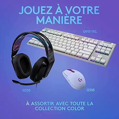 Casque Gaming Filaire Logitech G335 Noir - vue 9
