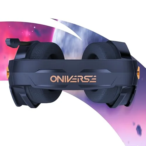 Casque gaming filaire - ONIVERSE - Nebula Abyss Blue - Haut-parleurs 50 mm - Compatible PS5/PS4/Switch/Xbox/PC - Micro - vue 3