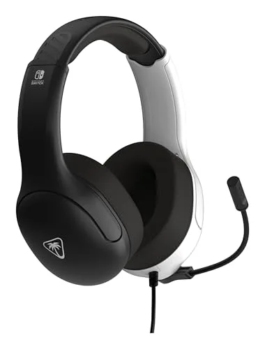 Casque Gaming filaire - TURTLE BEACH - Nintendo Switch - Airlite Fit - Noir et Blanc - vue 3