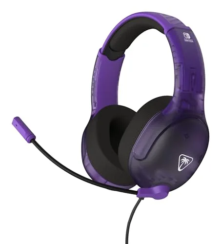 Turtle Beach Airlite Fit Violet Fantôme Casque Gaming Filaire Switch 2