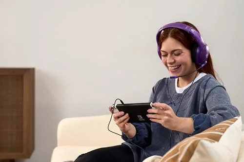 Casque Gaming filaire - TURTLE BEACH - Nintendo Switch - Airlite Fit - Violet Fantôme - vue 8