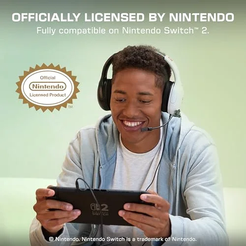 Casque gaming filaire - TURTLE BEACH - TBS-8003-05 - Airlite Fit - Sous licence officielle Nintendo pour Switch™ 2 - vue 2