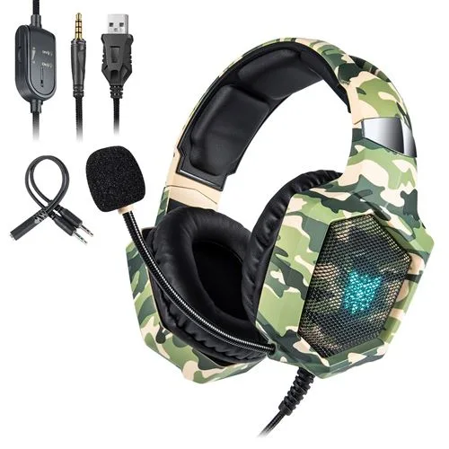 Casque Gaming ONIKUMA K8 Filaire Xbox One LED RVB
