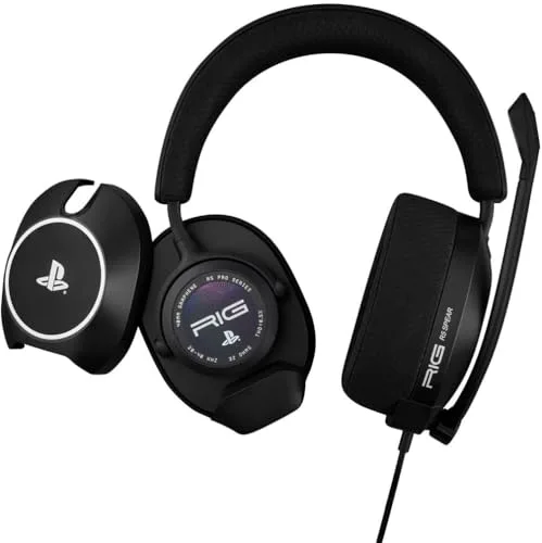 Casque Gaming R5 PRO HS Noir licencié Sony pour PS5 compatible PS4. - vue 2