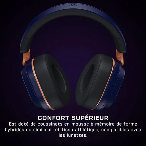 Casque gaming sans fil - Turtle Beach Stealth™ 700X (Gen3) - Cobalt - Xbox PS5 PS4 PC mobile 60mm Bluetooth 80h - vue 7