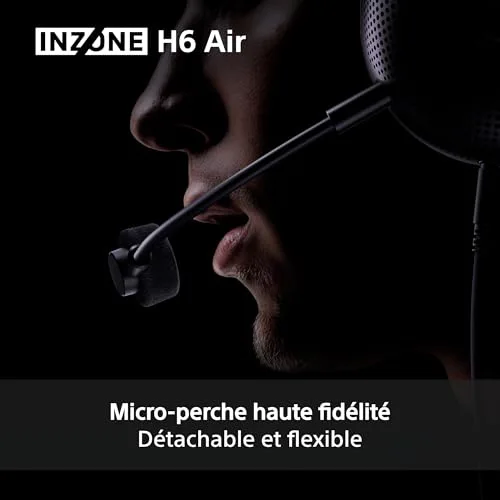 Casque gaming Sony Inzone H6 Air filaire ouvert - vue 8