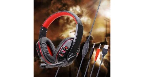 Casque Gaming YIKXIULF USB + 3,5 mm pour Switch
