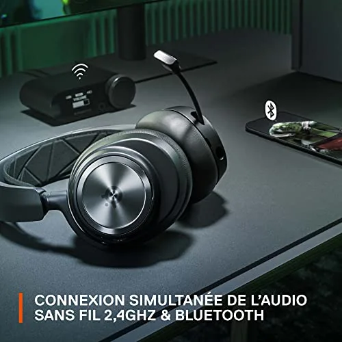 Casque-micro Audio gaming sans fil - STEELSERIES - Arctis Nova Pro X - Réduction active de bruit - Pour Xbox - Noir - vue 8