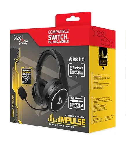 Casque Micro Filaire - STEELPLAY - Hp45 - Noir/Vert - Stéréo - Xbox Series X/S - Confort Optimal - vue 5