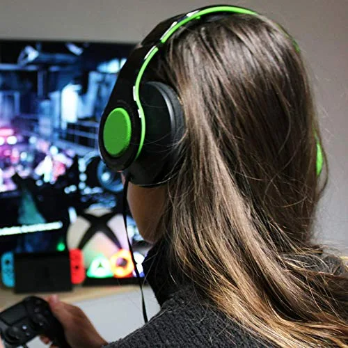 Casque stéréo - GIOTECK - TX30 - Vert Grill - Xbox Series PS5 Mobile - Confortable et léger - vue 6