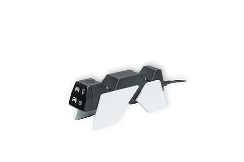 Chargeur Dual Nacon V4 PS5 Noir Blanc - vue 3