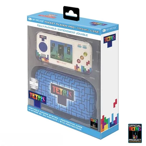 JUST FOR GAMES Pocket Player Pro Tetris Bleu