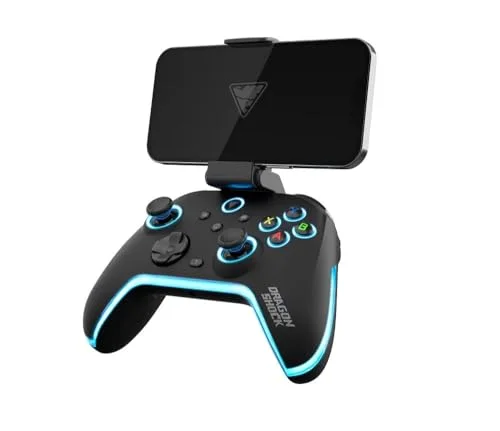 DragonShock AURORA PLUS manette RGB sans fil noire