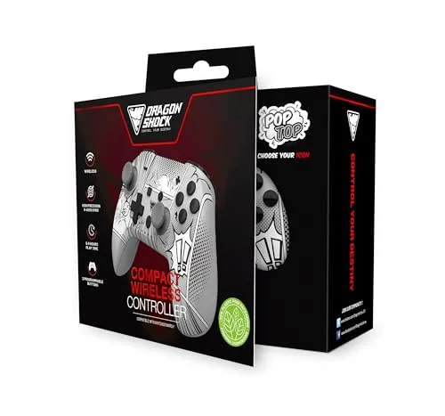DragonShock - PopTop Manga - Manette compacte sans fil Bluetooth compatible Nintendo Switch - Switch OLED - PC - Android - vue 3