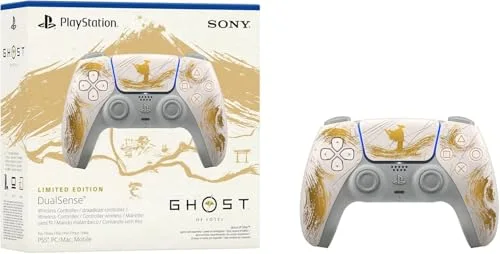 DualSense Gold Ghost of Yōtei - vue 3