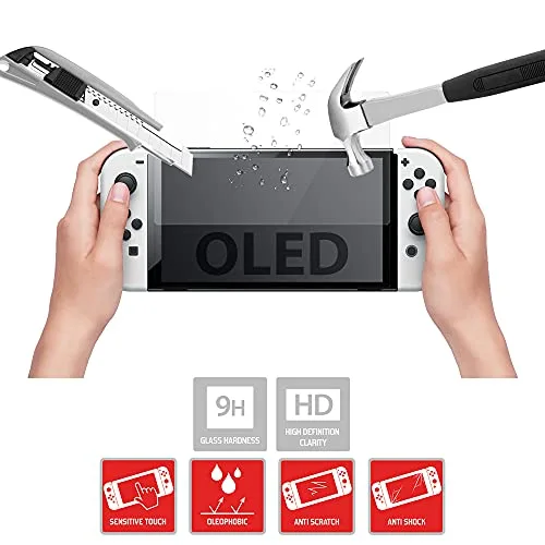 Ecran De Protection Oled Verre Trempé -NINTENDO SWITCH - vue 2