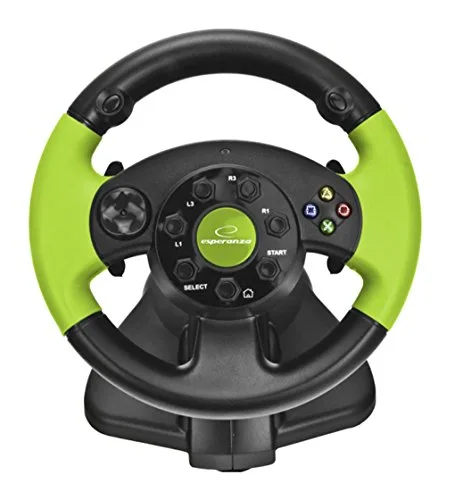 Ensemble volant et pédales - Esperanza - High Octane XBOX Edition - Filaire - Multi-plateforme - Noir - vue 2