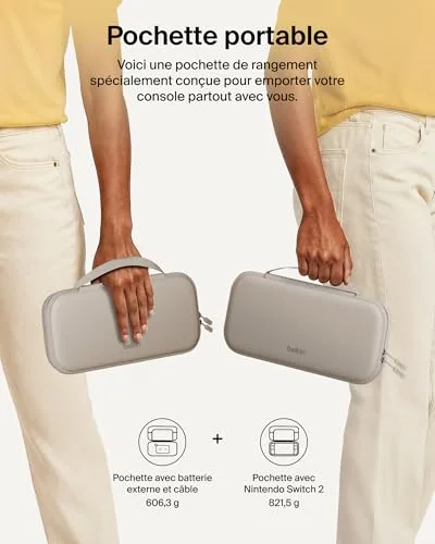Étui Belkin ENA001hqSA-V2 Batterie Externe Nintendo Switch 2 - vue 4