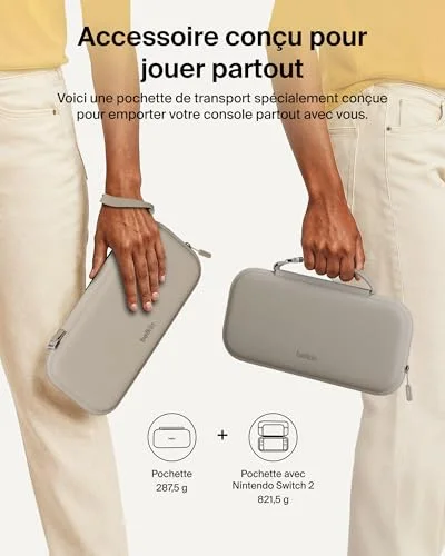 Etui de protection et de transport Belkin Sable pour Nintendo Switch 2 - vue 4