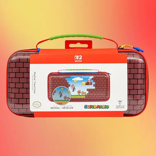 Etui de voyage PlayTrek - Turtle Beach - Mario Bricks - Nintendo Switch 2 - vue 8