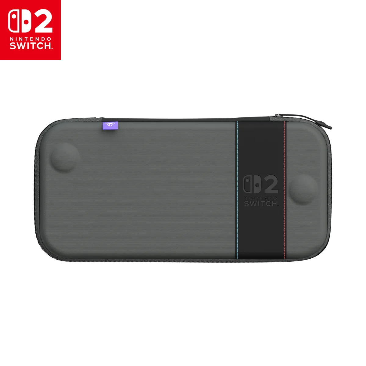 Turtle Beach PlayTrek 2-en-1 Étui Gris Anthracite pour Nintendo Switch 2