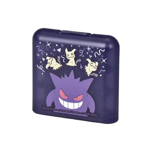 Étui HORI NSX-091E Gengar Mimikyu Switch 2 24 cartouches - vue 2