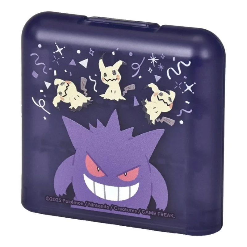 Étui HORI NSX-091E Gengar Mimikyu Switch 2 24 cartouches