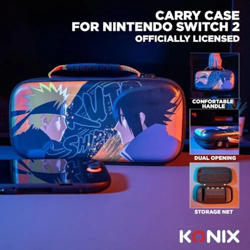 Étui Konix Bandoulière Naruto Shippuden Switch 2/Switch/OLED - vue 3