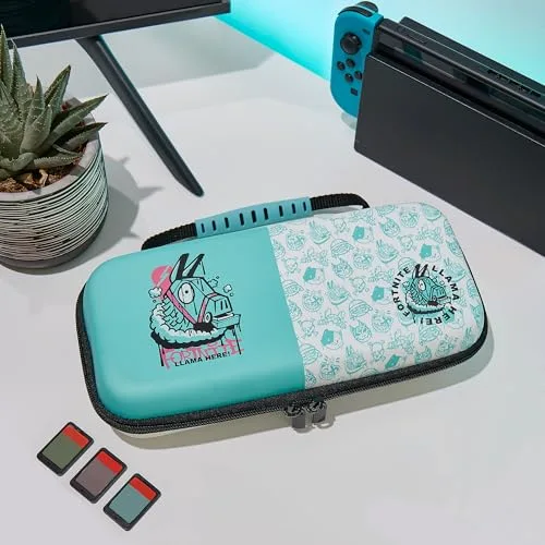 Étui Nintendo Switch Numskull Fortnite Llama Turquoise - vue 6