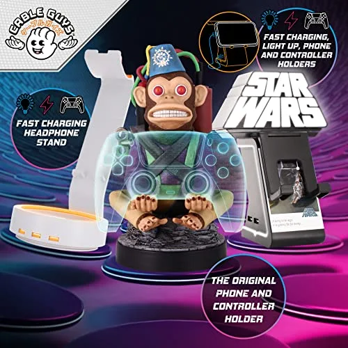 Figurine - Star Wars - Boba Fett - Support manette - Originale - Mixte - Adulte - vue 4