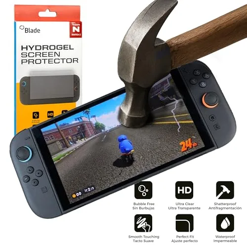 Film de protection en hydrogel - Nintendo Switch 2 - vue 3