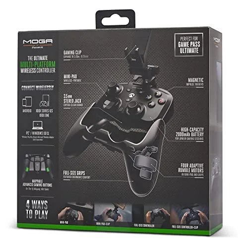 Gamepad PowerA 1526788-01 Bluetooth Noir - vue 9