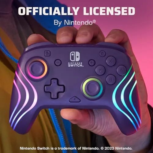 Gamepad Wireless Multicolor Pro Switch - vue 5